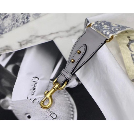 Replica Dior Oblique Shoulder Strap Grey Fake Replica Dior Oblique Shoulder Strap Grey Fake
