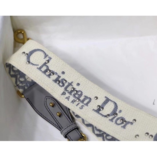 Replica Dior Oblique Shoulder Strap Grey Fake Replica Dior Oblique Shoulder Strap Grey Fake