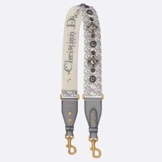 Replica Dior Oblique Shoulder Strap Grey Fake Replica Dior Oblique Shoulder Strap Grey Fake