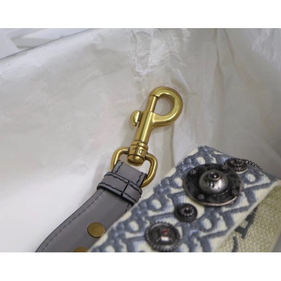 Replica Dior Oblique Shoulder Strap Grey Fake Replica Dior Oblique Shoulder Strap Grey Fake