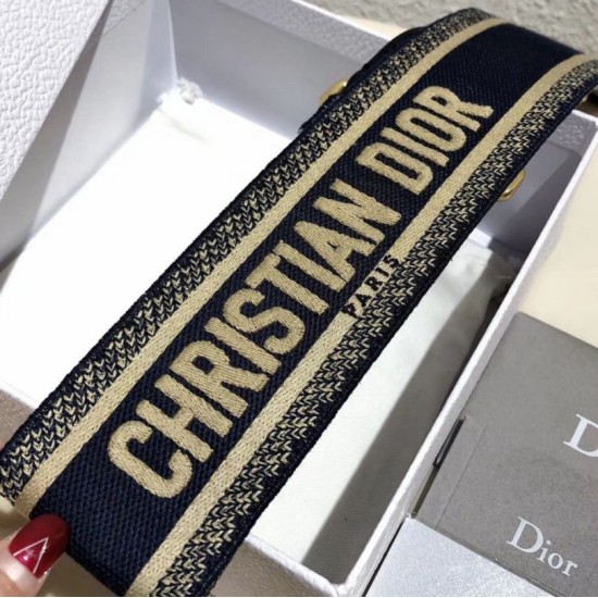 Replica Dior Blue Christian Dior Shoulder Strap Fake