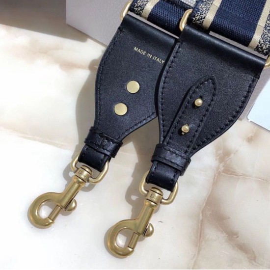 Replica Dior Blue Christian Dior Shoulder Strap Fake