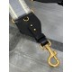 Replica Dior Shoulder Strap with Ring Embroidery Canvas Grey Fake Replica Dior Shoulder Strap with Ring Embroidery Canvas Grey Fake