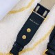 Replica Dior Embroidery Adjustable Shoulder Strap Blue Fake Replica Dior Embroidery Adjustable Shoulder Strap Blue Fake