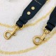 Replica Dior Embroidery Adjustable Shoulder Strap Blue Fake Replica Dior Embroidery Adjustable Shoulder Strap Blue Fake
