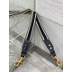 Replica Dior Adjustable Shoulder Strap with Ring Embroidery Blue Fake Replica Dior Adjustable Shoulder Strap with Ring Embroidery Blue Fake
