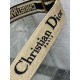Replica Dior Adjustable Shoulder Strap with Ring Embroidery Black Fake Replica Dior Adjustable Shoulder Strap with Ring Embroidery Black Fake