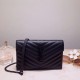 Replica YSL Saint Laurent WOC Envelope Chain Wallet All Black Fake Replica YSL Saint Laurent WOC Envelope Chain Wallet All Black Fake