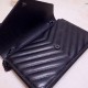Replica YSL Saint Laurent WOC Envelope Chain Wallet All Black Fake Replica YSL Saint Laurent WOC Envelope Chain Wallet All Black Fake