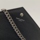 Replica YSL Saint Laurent WOC Monogram Chain Wallet Noir Fake Replica YSL Saint Laurent WOC Monogram Chain Wallet Noir Fake