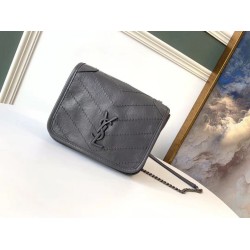 Replica YSL Saint Laurent WOC Niki Chain Wallet Storm Crinkled Fake Replica YSL Saint Laurent WOC Niki Chain Wallet Storm Crinkled Fake