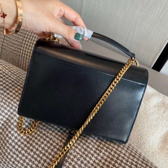 Replica YSL Saint Laurent WOC Sunset Chain Wallet Black Fake Replica YSL Saint Laurent WOC Sunset Chain Wallet Black Fake