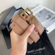 Replica YSL Saint Laurent Cassandre Square Buckle Belt 30MM Beige Fake Replica YSL Saint Laurent Cassandre Square Buckle Belt 30MM Beige Fake
