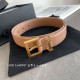 Replica YSL Saint Laurent Cassandre Square Buckle Belt 30MM Beige Fake Replica YSL Saint Laurent Cassandre Square Buckle Belt 30MM Beige Fake