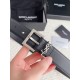 Replica YSL Saint Laurent Cassandre Square Buckle Belt 30MM Noir Fake Replica YSL Saint Laurent Cassandre Square Buckle Belt 30MM Noir Fake