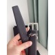Replica YSL Saint Laurent Cassandre Square Buckle Belt 30MM Noir Fake Replica YSL Saint Laurent Cassandre Square Buckle Belt 30MM Noir Fake