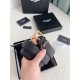 Replica YSL Saint Laurent Cassandre Square Buckle Belt 30MM Black Fake Replica YSL Saint Laurent Cassandre Square Buckle Belt 30MM Black Fake