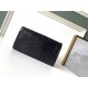 Replica YSL Saint Laurent Niki Large Wallet Crinkled Vintage Black Fake Replica YSL Saint Laurent Niki Large Wallet Crinkled Vintage Black Fake