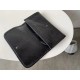 Replica YSL Saint Laurent Niki Large Wallet Crinkled Vintage Black Fake Replica YSL Saint Laurent Niki Large Wallet Crinkled Vintage Black Fake