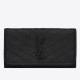 Replica YSL Saint Laurent Niki Large Wallet Crinkled Vintage Black Fake Replica YSL Saint Laurent Niki Large Wallet Crinkled Vintage Black Fake