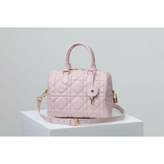 Replica Dior Groove 25 Bag in Biscuit Macrocannage Pink Replica Dior Groove 25 Bag in Biscuit Macrocannage Pink