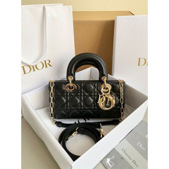 Replica Dior Small Lady D-Joy Dior Bag Cannage Black Replica Dior Small Lady D-Joy Dior Bag Cannage Black