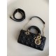 Replica Dior Small Lady D-Joy Dior Bag Cannage Black Replica Dior Small Lady D-Joy Dior Bag Cannage Black