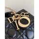 Replica Dior Small Lady D-Joy Dior Bag Cannage Black Replica Dior Small Lady D-Joy Dior Bag Cannage Black