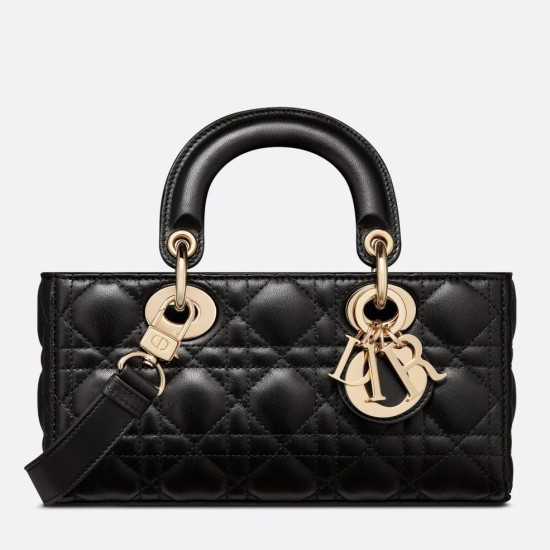 Replica Dior Small Lady D-Joy Dior Bag Cannage Black Replica Dior Small Lady D-Joy Dior Bag Cannage Black