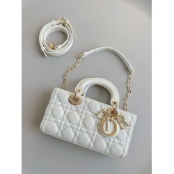 Replica Dior Lady D-Joy Dior Small Bag Cannage White Replica Dior Lady D-Joy Dior Small Bag Cannage White