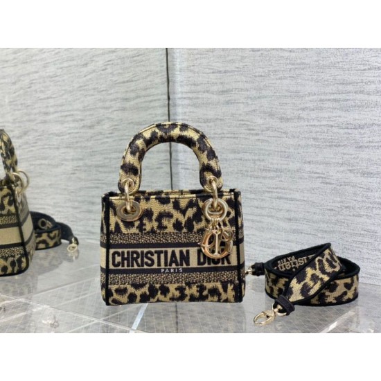 Replica Dior Mini Lady D-Lite Bag Multicolor Mizza Embroidery Beige Replica Dior Mini Lady D-Lite Bag Multicolor Mizza Embroidery Beige