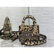 Replica Dior Mini Lady D-Lite Bag Multicolor Mizza Embroidery Beige Replica Dior Mini Lady D-Lite Bag Multicolor Mizza Embroidery Beige