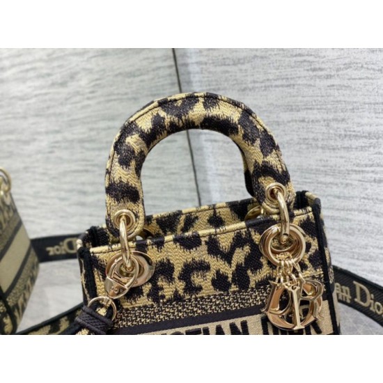 Replica Dior Mini Lady D-Lite Bag Multicolor Mizza Embroidery Beige Replica Dior Mini Lady D-Lite Bag Multicolor Mizza Embroidery Beige