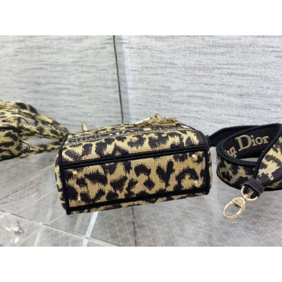 Replica Dior Mini Lady D-Lite Bag Multicolor Mizza Embroidery Beige Replica Dior Mini Lady D-Lite Bag Multicolor Mizza Embroidery Beige