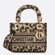 Replica Dior Mini Lady D-Lite Bag Multicolor Mizza Embroidery Beige Replica Dior Mini Lady D-Lite Bag Multicolor Mizza Embroidery Beige