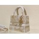 Replica Dior Medium Lady D-Lite Bag Jardin d'Hiver Embroidery Gold Replica Dior Medium Lady D-Lite Bag Jardin d'Hiver Embroidery Gold