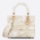 Replica Dior Medium Lady D-Lite Bag Jardin d'Hiver Embroidery Gold Replica Dior Medium Lady D-Lite Bag Jardin d'Hiver Embroidery Gold