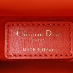 Replica Dior Mini Lady Dior Bag Cannage Red