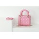 Replica Dior Mini Lady Dior Bag Cannage Pink
