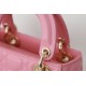 Replica Dior Mini Lady Dior Bag Cannage Pink