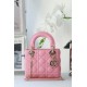 Replica Dior Mini Lady Dior Bag Cannage Pink