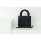 Replica Dior Mini Lady Dior Bag Cannage Black
