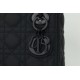 Replica Dior Mini Lady Dior Bag Cannage Black