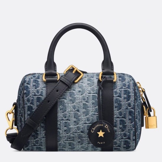Replica Dior Groove 20 Bag Blue Denim Dior Oblique Jacquard Replica Dior Groove 20 Bag Blue Denim Dior Oblique Jacquard