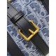 Replica Dior Groove 20 Bag Blue Denim Dior Oblique Jacquard Replica Dior Groove 20 Bag Blue Denim Dior Oblique Jacquard
