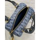 Replica Dior Groove 20 Bag Blue Denim Dior Oblique Jacquard Replica Dior Groove 20 Bag Blue Denim Dior Oblique Jacquard