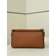 Replica Fendi Medium Baguette Selleria bag with 612 hand-sewn topstitche Brown Replica Fendi Medium Baguette Selleria bag with 612 hand-sewn topstitche Brown
