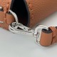 Replica Fendi Medium Baguette Selleria bag with 612 hand-sewn topstitche Brown Replica Fendi Medium Baguette Selleria bag with 612 hand-sewn topstitche Brown