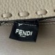 Replica Fendi Medium Baguette Selleria bag with 612 hand-sewn topstitche Gray Replica Fendi Medium Baguette Selleria bag with 612 hand-sewn topstitche Gray