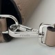 Replica Fendi Medium Baguette Selleria bag with 612 hand-sewn topstitche Gray Replica Fendi Medium Baguette Selleria bag with 612 hand-sewn topstitche Gray